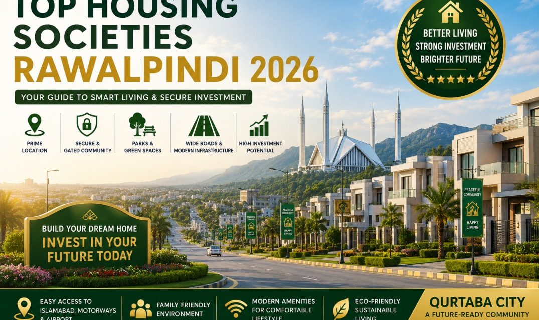 Top Housing Societies Rawalpindi 2026: Why Smart Buyers Are Looking Toward Planned Communities Like Qurtaba City